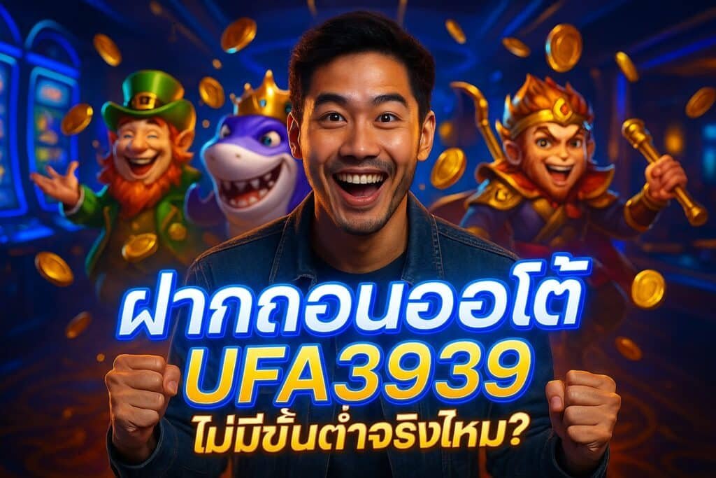 ฝากถอนออโต้ UFA3939 ไม่มีขั้นต่ำจริงไหม?
