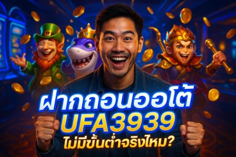 ฝากถอนออโต้ UFA3939 ไม่มีขั้นต่ำจริงไหม?
