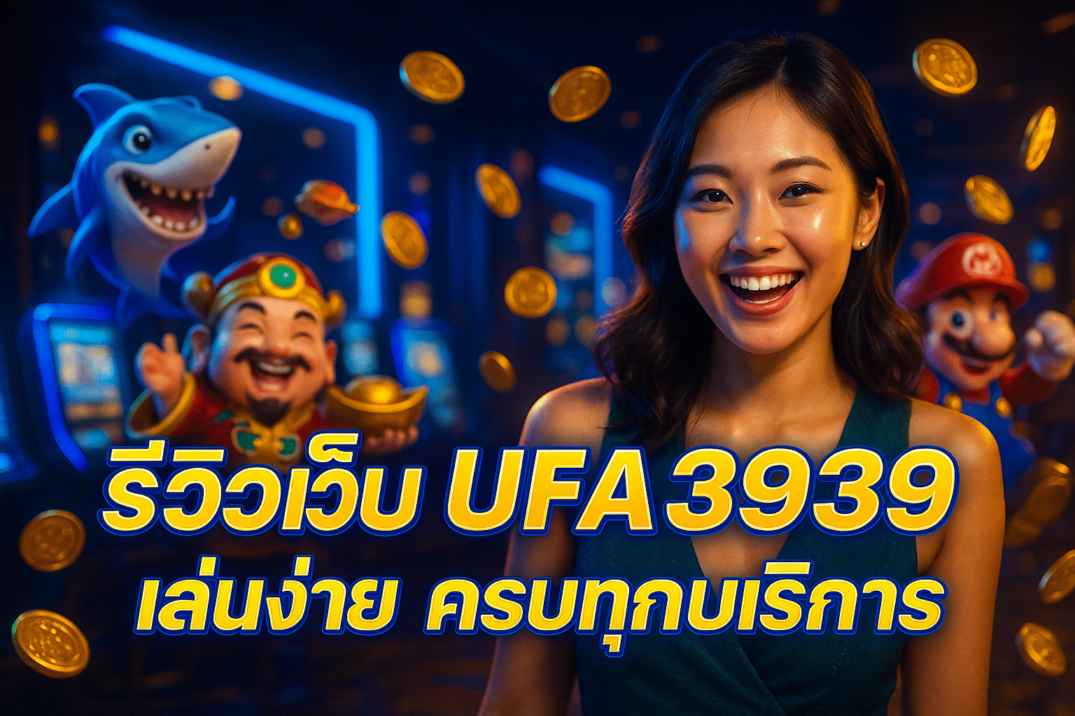 รีวิวเว็บ UFA3939 เล่นง่าย ครบทุกบริการ