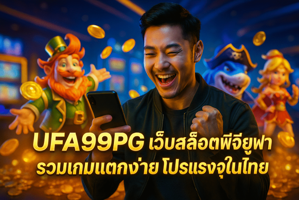 UFA99PG เว็บสล็อตพีจียูฟ่า รวมเกมแตกง่าย โปรแรงสุดในไทย