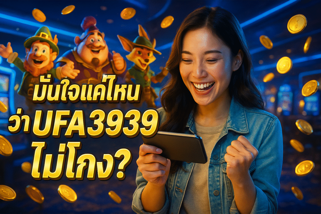 มั่นใจแค่ไหนว่า UFA3939 ไม่โกง?